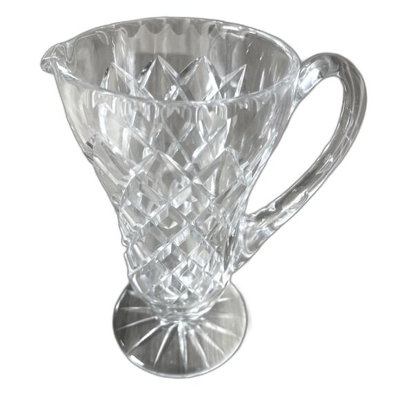Bohemia Crystal Other - Vintage CzechRepublic Bohemia Cut Lead Crystal Glass Water Juice Sangria Pitcher